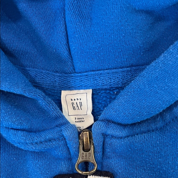 GAP Kids Royal Blue Zip-Up Hoodie - Picture 2 of 3